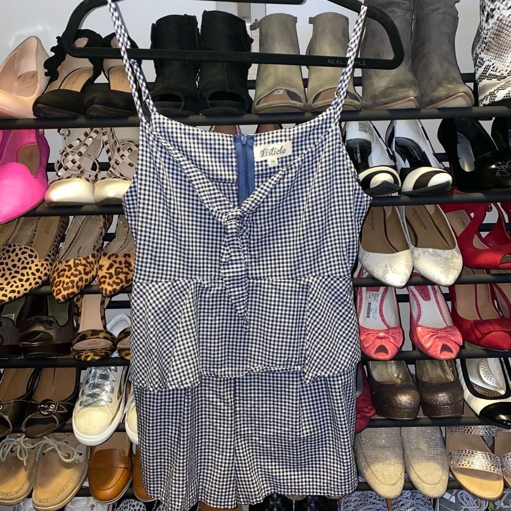 Checkered Romper
